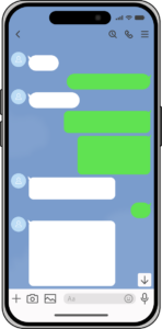 LINE WORKSのやりとり